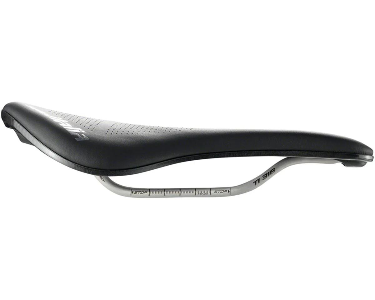 Selle Italia NOVUS Endurance TI 316 Superflow Saddle (Black) (S3) (138mm)